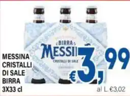 DEM Messina cristalli di sale birra offerta