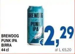 DEM Brewdog punk ipa birra offerta