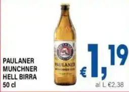 DEM Paulaner munchner hell birra offerta
