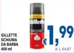 DEM Gillette schiuma da barba offerta