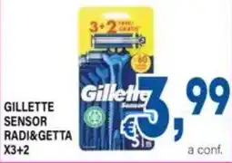 DEM Gillette sensor radi&getta offerta