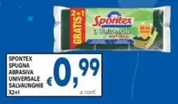 DEM Spontex spugna abrasiva universale salvaunghie offerta