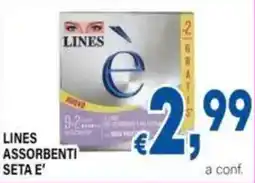 DEM Lines assorbenti seta e' offerta