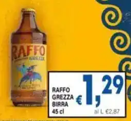 DEM Raffo grezza birra offerta
