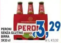 DEM Peroni senza glutine birra offerta