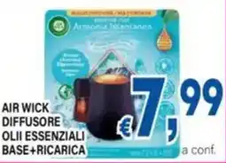 DEM Air wick diffusore olii essenziali base+ricarica offerta