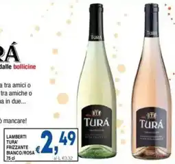 DEM Lamberti tura frizzante bianco/rosa offerta