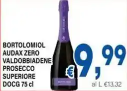 DEM Bortolomiol audax zero valdobbiadene prosecco superiore docg offerta