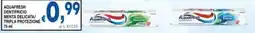DEM Aquafresh dentifricio menta delicata/ tripla protezione offerta