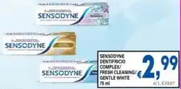 DEM Sensodyne dentifricio complex/ fresh cleaning/ gentle white offerta