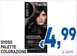 DEM Syoss palette colorazione offerta