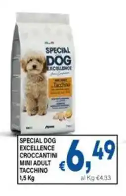 DEM Special dog excellence croccantini mini adult tacchino offerta