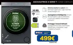 DIMOStore Haier ASCIUGATRICE X SERIE 7 HD100-C367GUI-IT offerta