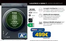 DIMOStore Haier LAVATRICE X SERIE 7 HW100-B14367GUIT offerta