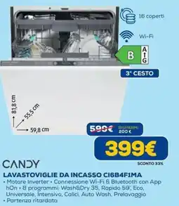 DIMOStore CANDY LAVASTOVIGLIE DA INCASSO CI6B4F1MA offerta