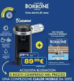 DIMOStore Caffe borbone bluemoon offerta