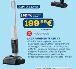 DIMOStore Roborock lavapavimenti F25 RT offerta