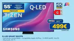 DIMOStore SAMSUNG Q-LED SMART 55Q7F5 offerta