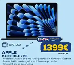 DIMOStore APPLE MACBOOK AIR M5 offerta