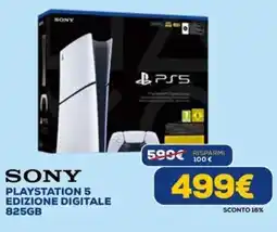 DIMOStore Sony playstation 5 edizione digitale 825GB offerta