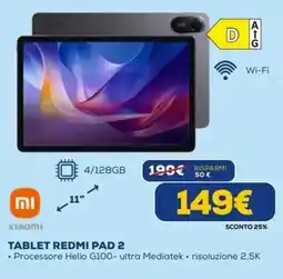 DIMOStore Xiaomi tablet redmi pad 2 offerta