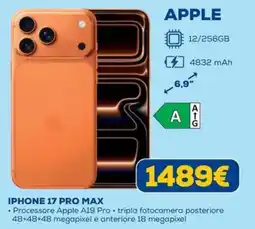 DIMOStore APPLE IPHONE 17 PRO MAX offerta