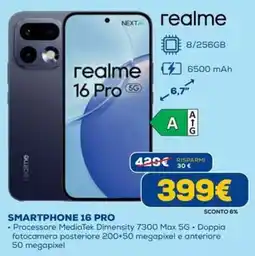 DIMOStore realme SMARTPHONE 16 PRO offerta
