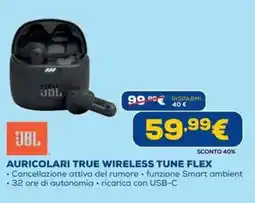 DIMOStore Jbl auricolari true wireless tune flex offerta