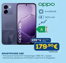 DIMOStore oppo SMARTPHONE A6K offerta