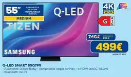 Euronics SAMSUNG Q-LED SMART 55Q7F5 offerta