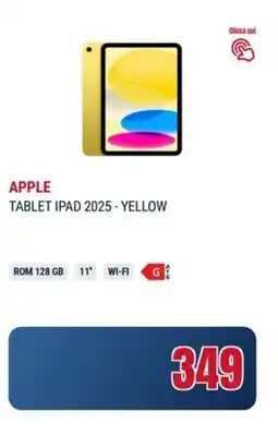 Trony Apple tablet ipad 2025-yellow offerta