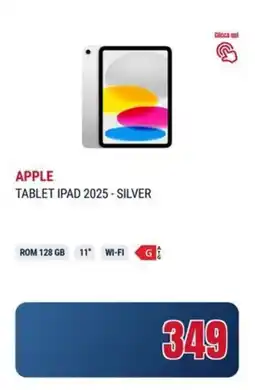Trony Apple tablet ipad 2025 - silver offerta