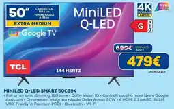Euronics TCL MINILED Q-LED SMART 50C69K offerta
