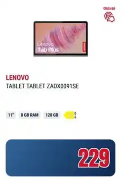 Trony LENOVO TABLET TABLET ZADX0091SE offerta
