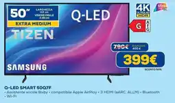 Euronics SAMSUNG Q-LED SMART 50Q7F offerta