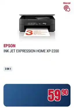 Trony Epson ink jet expression home XP-2200 offerta
