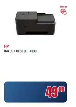 Trony Hp ink jet deskjet 4330 offerta