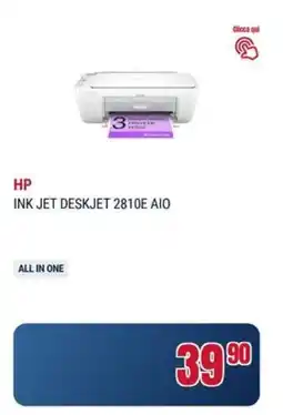 Trony HP INK JET DESKJET 2810E AIO offerta