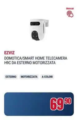 Trony Ezviz domotica/smart home telecamera H9C da esterno motorizzata offerta