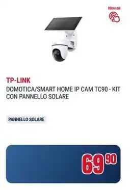 Trony Tp-link domotica/smart home ip cam TC90-kit offerta