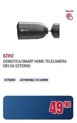 Trony Ezviz domotica/smart home telecamera EB3 da esterno offerta