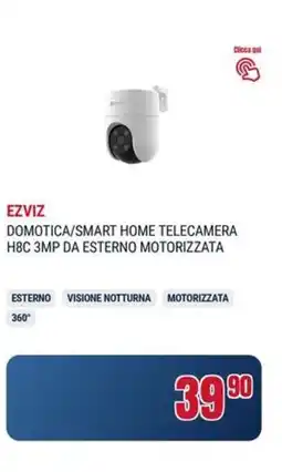 Trony Ezviz domotica/smart home telecamera H8C 3mp da esterno motorizzata offerta
