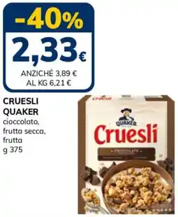 Basko Cruesli QUAKER offerta