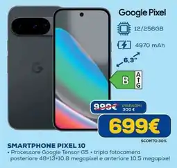 Euronics SMARTPHONE PIXEL 10 offerta