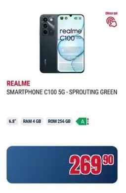 Trony Realme smartphone C100 5G - sprouting green offerta