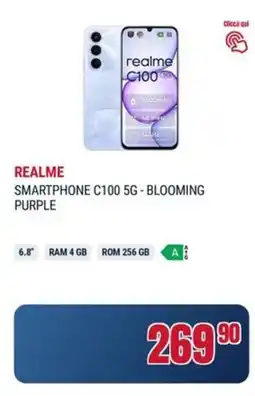 Trony Realme smartphone C100 5G - blooming purple offerta