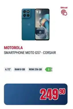 Trony Motorola smartphone moto G57 - corsair offerta
