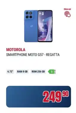 Trony Motorola smartphone moto G57 - regatta offerta