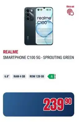 Trony Realme smartphone C100 5G - sprouting green offerta