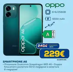 Euronics oppo SMARTPHONE A6 offerta